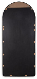 Sethall Black Floor Mirror - Ornate Home