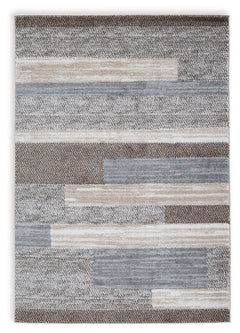 Sethburn Cream/Brown/Gray Medium Rug - Ornate Home