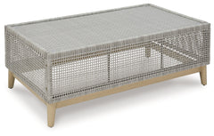 Seton Creek Gray Outdoor Coffee Table - Ornate Home