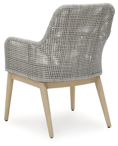 Seton Creek Gray Outdoor Dining Armchair (Set of 2) - Ornate Home