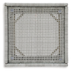 Seton Creek Gray Outdoor End Table - Ornate Home