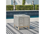 Seton Creek Gray Outdoor End Table - Ornate Home