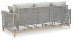 Seton Creek Gray Outdoor Sofa w/ Cushion - Ornate Home