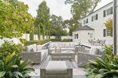 Seton Creek Outdoor Seating Group w/ Coffee Table / 4pc - Ornate Home