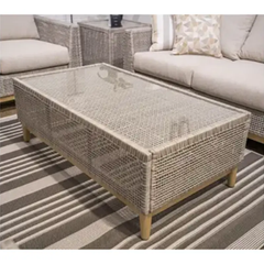 Seton Creek Outdoor Seating Group w/ Coffee Table / 4pc - Ornate Home