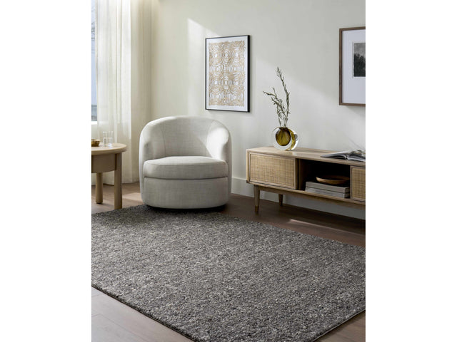 Sevan Black Wool Area Rug - Ornate Home