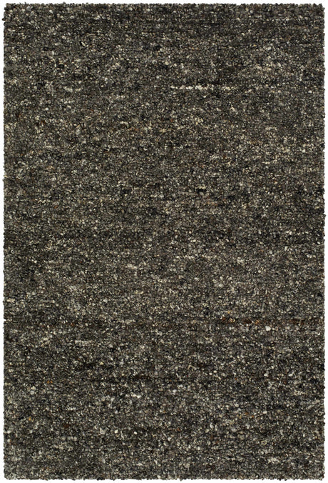 Sevan Black Wool Area Rug - Ornate Home