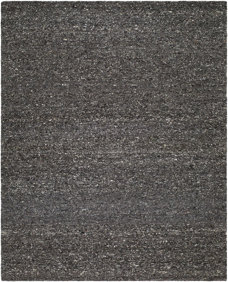 Sevan Black Wool Area Rug - Ornate Home