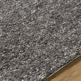 Sevan Black Wool Area Rug - Ornate Home