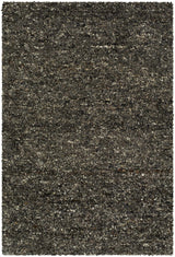 Sevan Black Wool Area Rug - Ornate Home