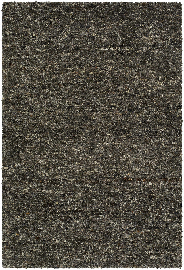 Sevan Black Wool Area Rug - Ornate Home