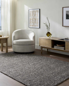 Sevan Black Wool Area Rug - Ornate Home