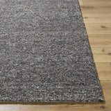 Sevan Black Wool Area Rug - Ornate Home