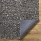 Sevan Black Wool Area Rug - Ornate Home