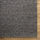 Sevan Black Wool Area Rug - Ornate Home