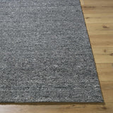 Sevan Charcoal Wool Area Rug - Ornate Home