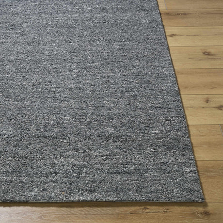Sevan Charcoal Wool Area Rug - Ornate Home