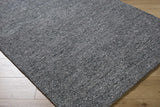 Sevan Charcoal Wool Area Rug - Ornate Home