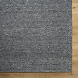 Sevan Charcoal Wool Area Rug - Ornate Home