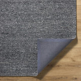 Sevan Charcoal Wool Area Rug - Ornate Home