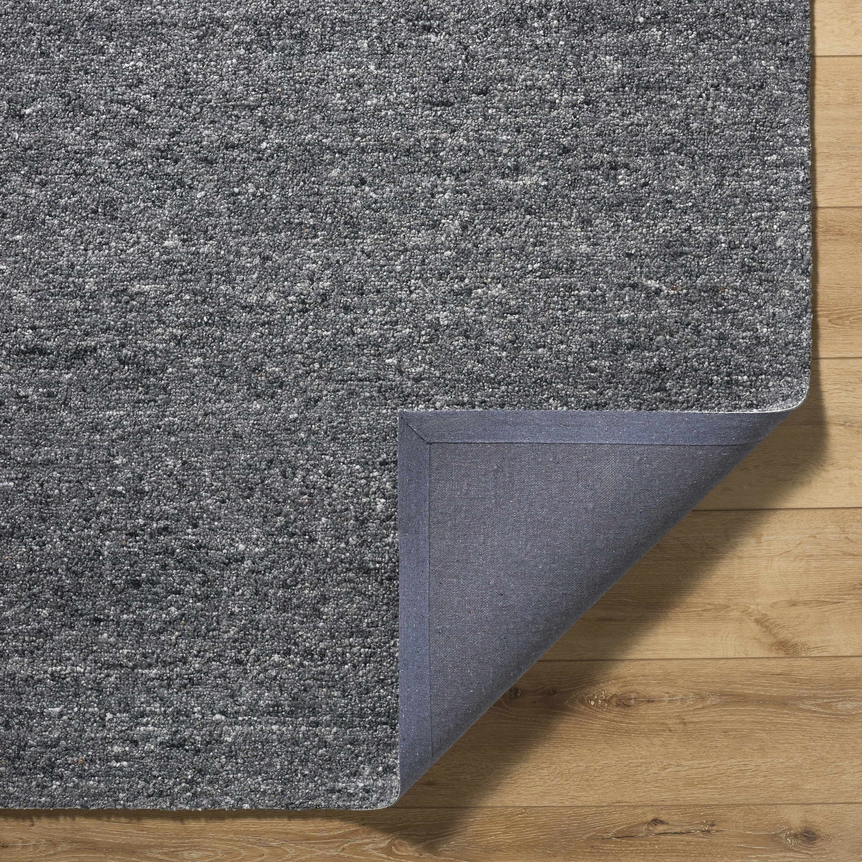 Sevan Charcoal Wool Area Rug - Ornate Home