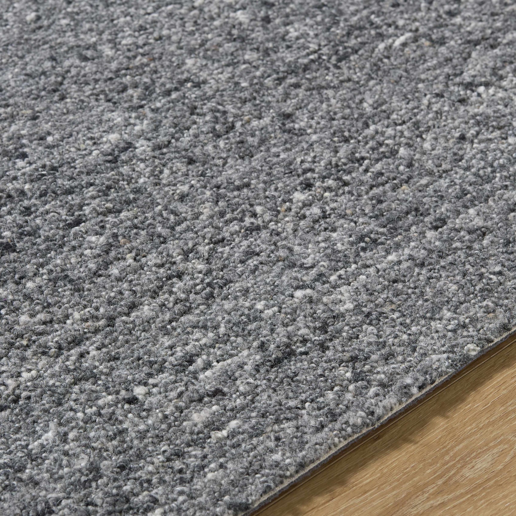 Sevan Charcoal Wool Area Rug - Ornate Home