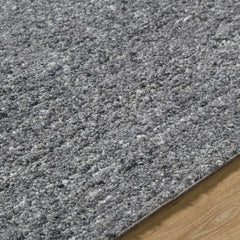 Sevan Charcoal Wool Area Rug - Ornate Home