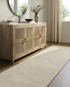 Sevan Cream Wool Area Rug - Ornate Home