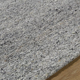 Sevan Gray Wool Area Rug - Ornate Home