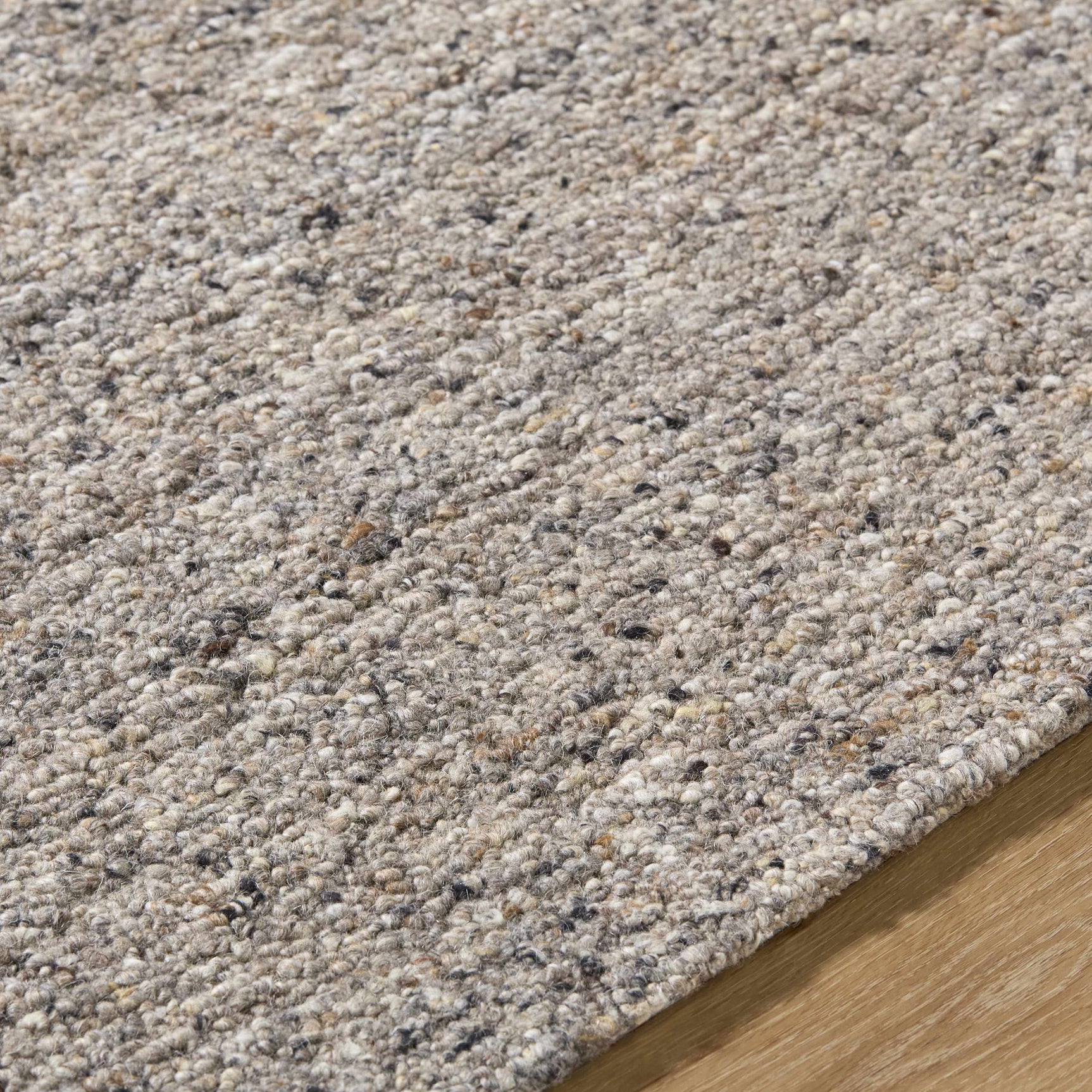 Sevan Taupe Wool Area Rug - Ornate Home