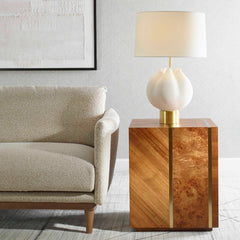 Seven Wonders Woodtone Wooden Side Table - Ornate Home