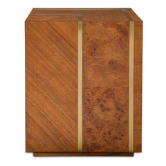 Seven Wonders Woodtone Wooden Side Table - Ornate Home