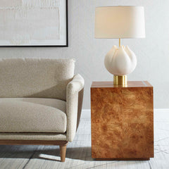 Seven Wonders Woodtone Wooden Side Table - Ornate Home