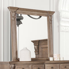 Sevenoaks Weathered Oak 4 Pc. Queen Bedroom Set - Ornate Home