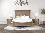 Sevenoaks Weathered Oak 5 Pc. Queen Bedroom Set w/ 2NS - Ornate Home