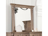 Sevenoaks Weathered Oak Mirror - Ornate Home