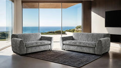 Severo Gray Loveseat - Ornate Home