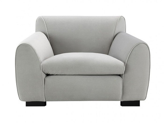 Severo Light Gray Chair - Ornate Home