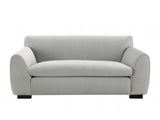 Severo Light Gray Loveseat - Ornate Home