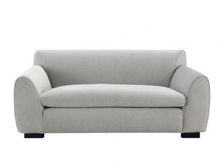 Severo Light Gray Loveseat - Ornate Home