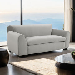 Severo Light Gray Loveseat - Ornate Home