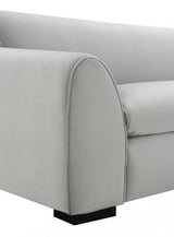 Severo Light Gray Loveseat - Ornate Home