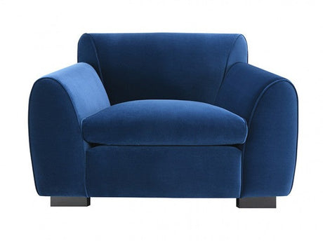 Severo Royal Blue Chair - Ornate Home