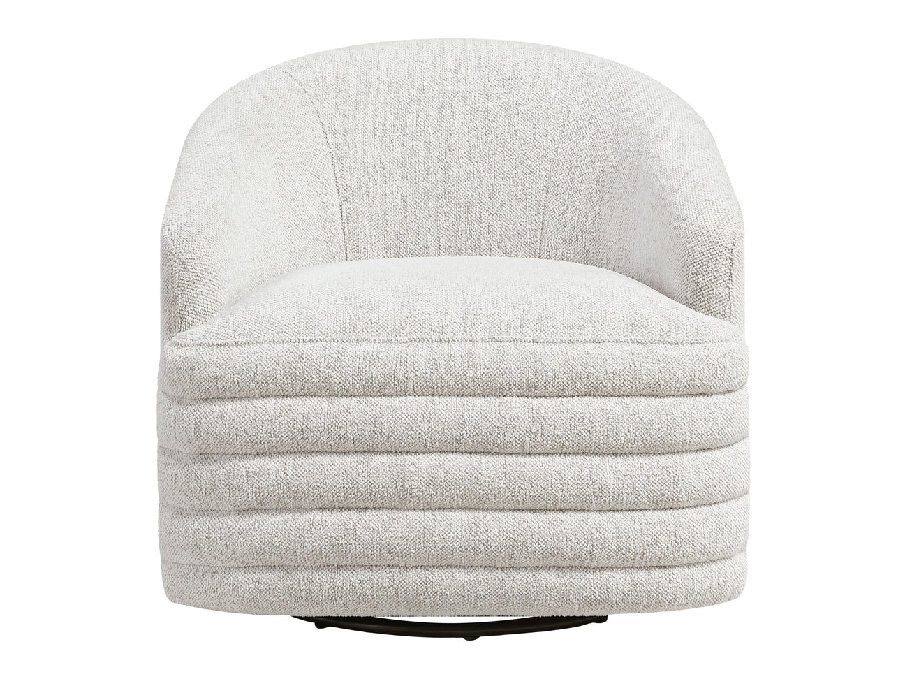 Seville Beige Swivel Chair - Ornate Home