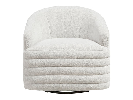 Seville Beige Swivel Chair - Ornate Home