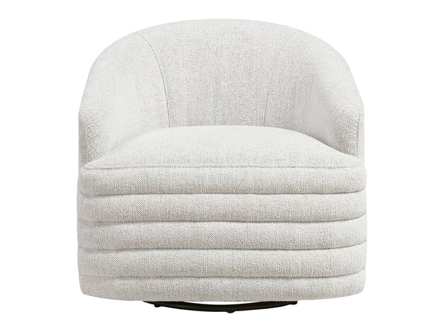 Seville Beige Swivel Chair - Ornate Home