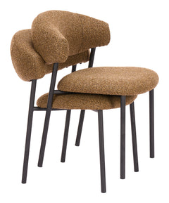 Seville Brown Cork Dining Chair (Set of 2) - Ornate Home