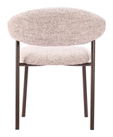 Seville Cloud Beige Dining Chair (Set of 2) - Ornate Home