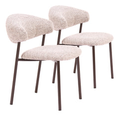 Seville Cloud Beige Dining Chair (Set of 2) - Ornate Home