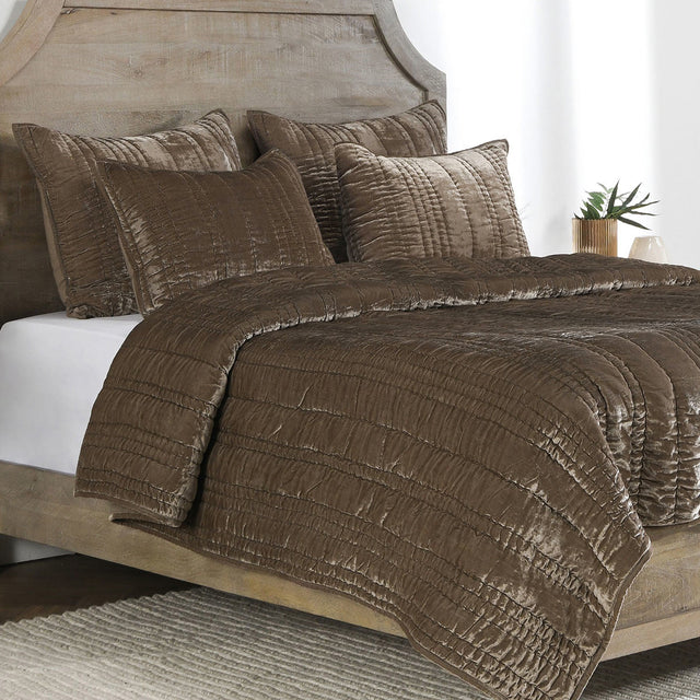 Seville Desert Taupe Quilt Collection - Ornate Home